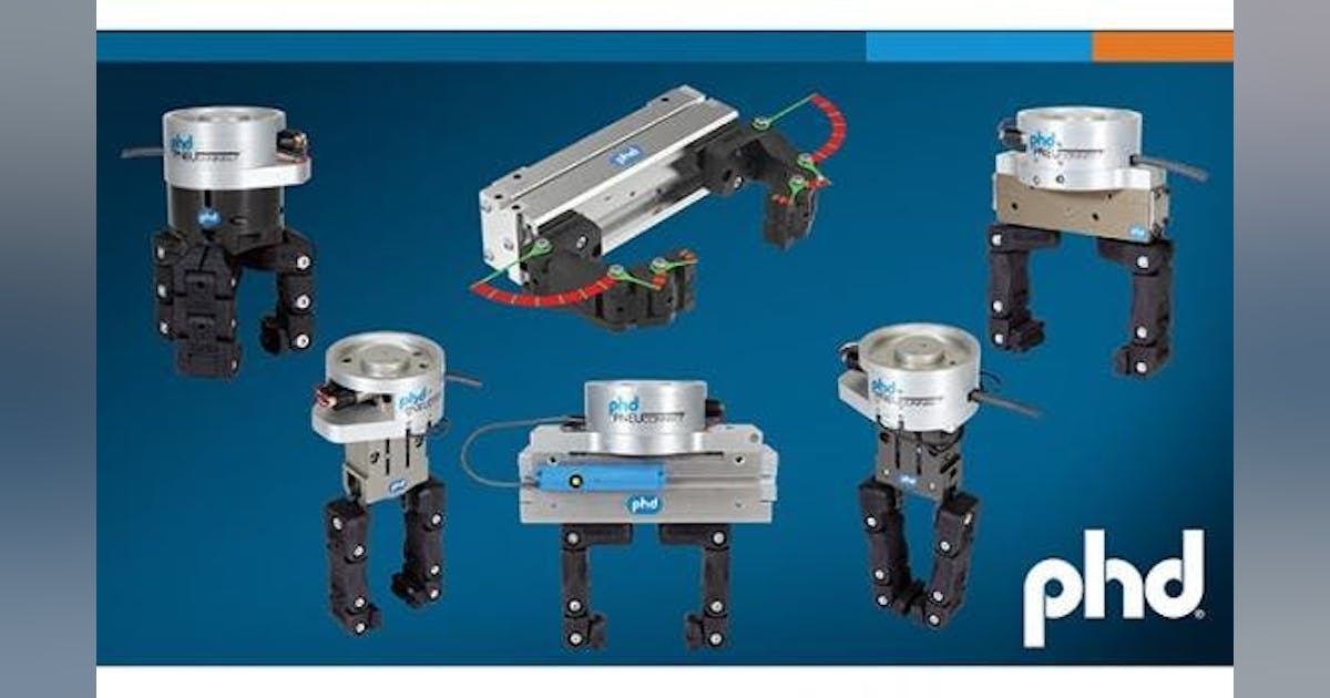 PHD Introduces Click & Grip Adjustable Gripper Tooling New Equipment