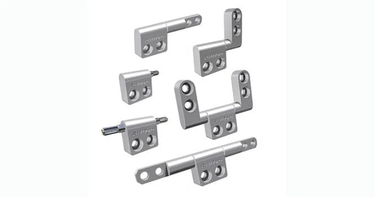 Compact Position Hinge for Small Assemblies | New Equipment Digest