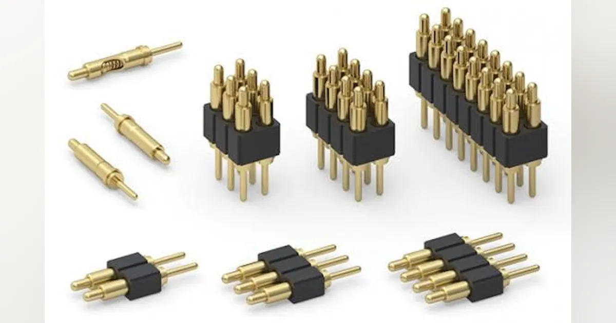 Spring-Loaded Connectors Now in Thru-Hole Version | New Equipment Digest