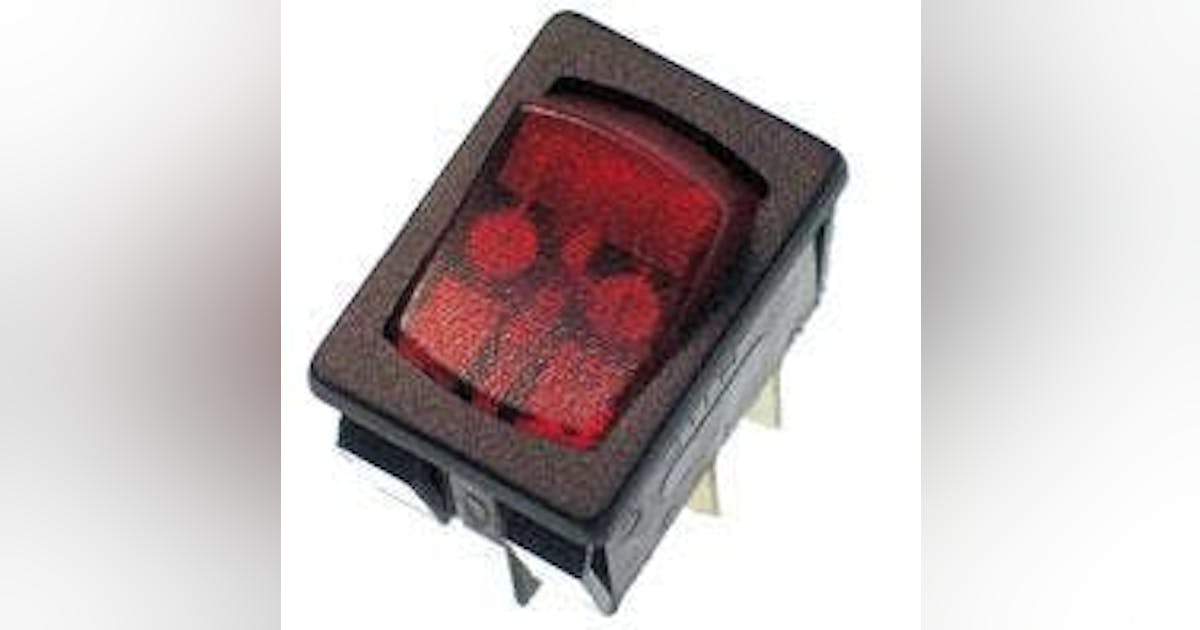 LED Illuminated Miniature Rocker Switch | New Equipment Digest