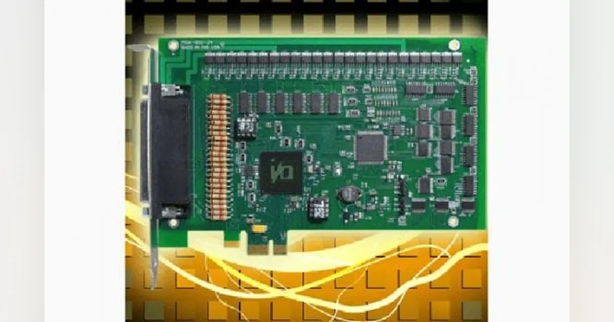 Model PCIe-IDIO-24 Isolated Digital I/O Card Family from acces products ...