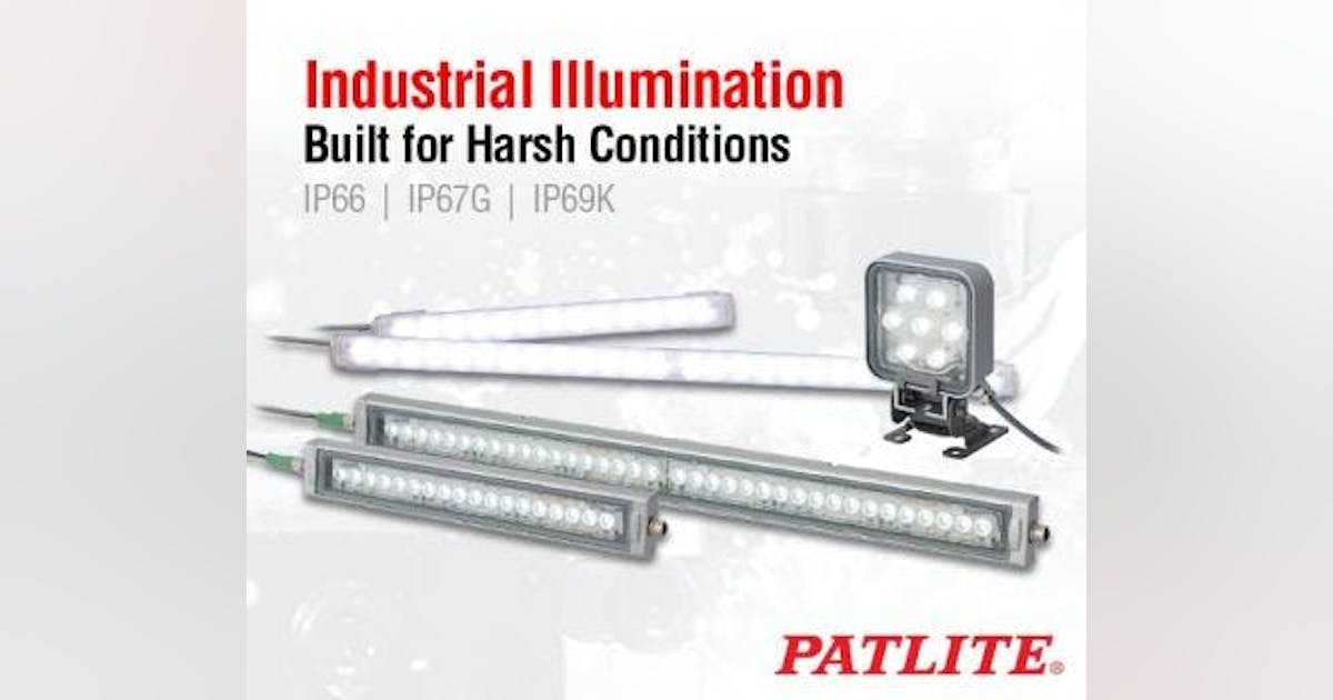 Patlite LED Illumination Light Bars | New Equipment Digest