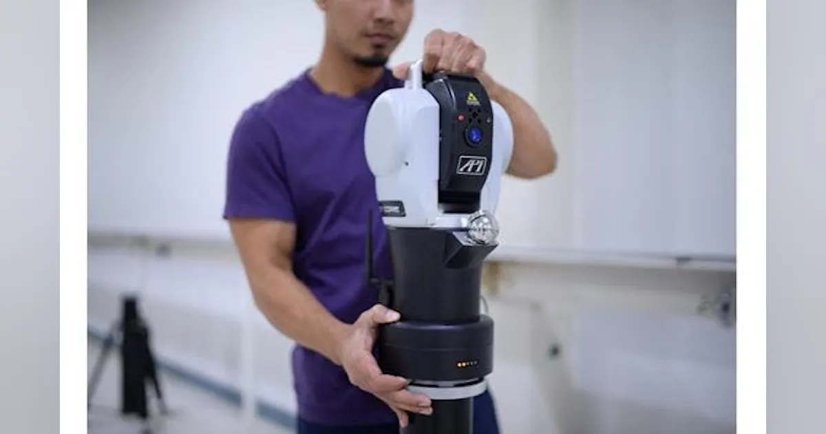 OT2 Core wireless laser tracker uses wireless and controller-free laser ...