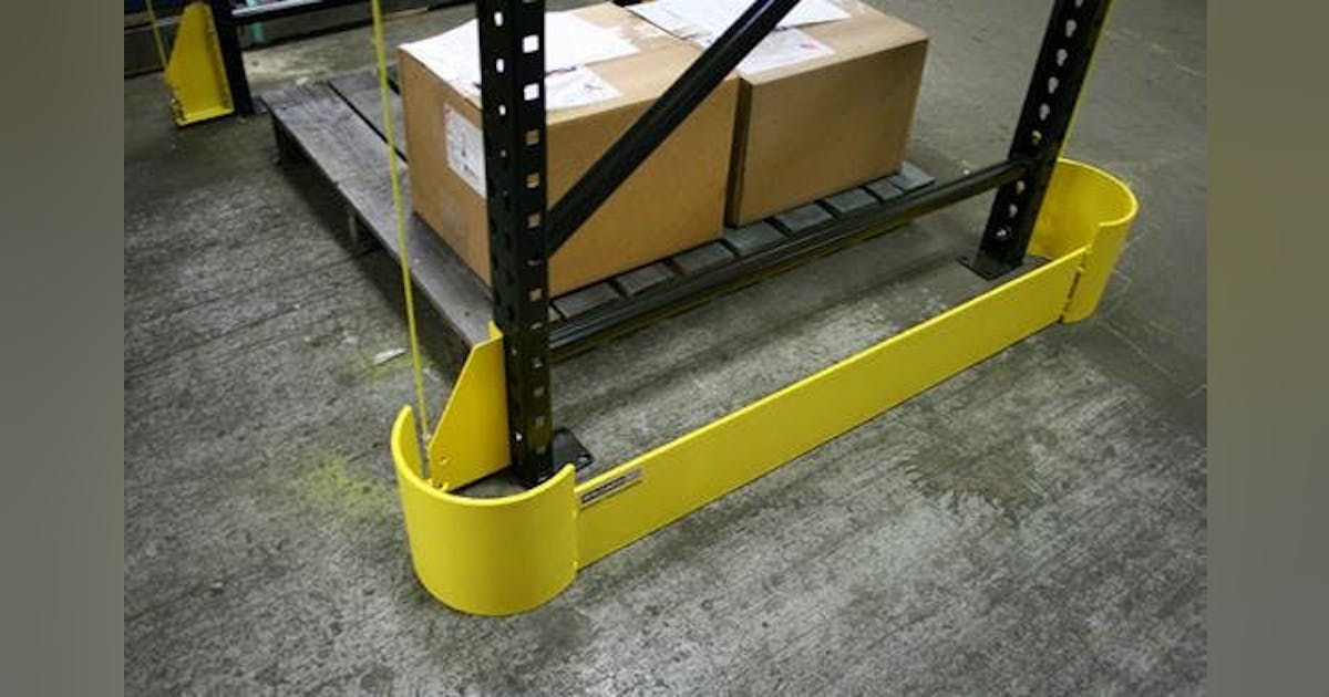 Rugged Warehouse Rack Protectors | New Equipment Digest