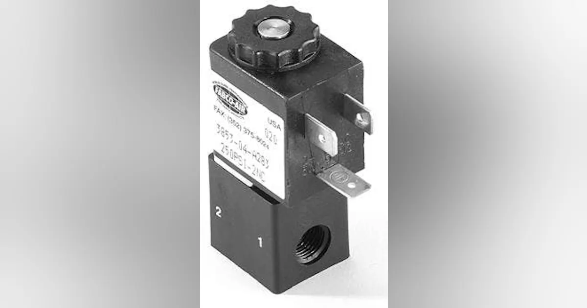 3963 Series 3853 solenoid valve | New Equipment Digest