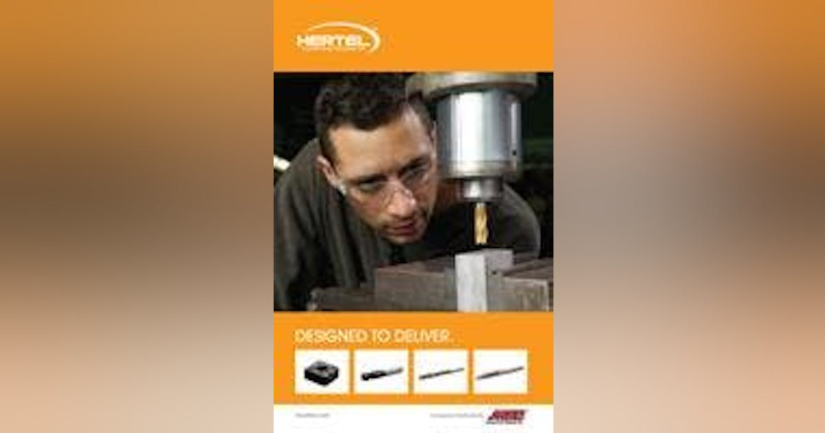 Hertel Cutting Tools Catalog New Equipment Digest