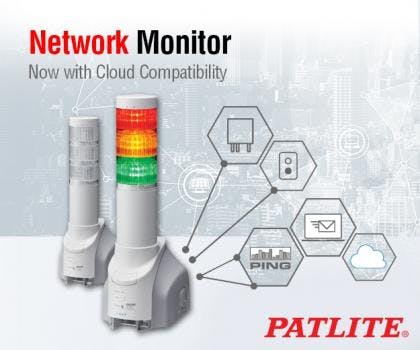 PATLITE Corporation Introduces The NH Series Network Monitor & MP3 ...