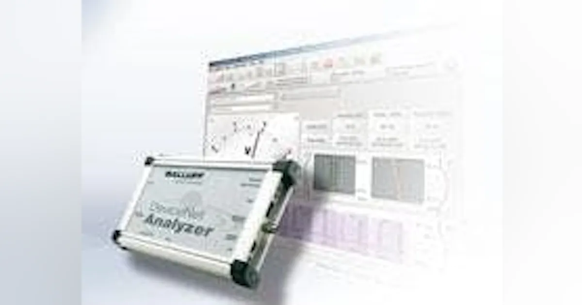 DeviceNet Analyzer | New Equipment Digest
