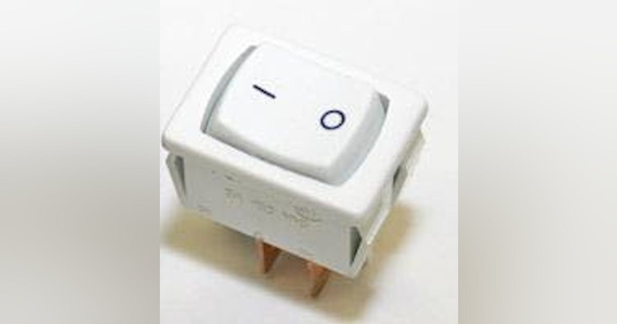 Double Pole-Three Position Rocker Switch | New Equipment Digest