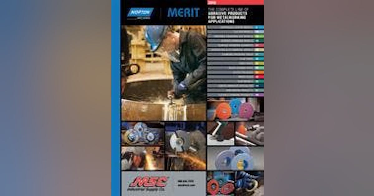 Norton/Merit Abrasive Products Catalog New Equipment Digest
