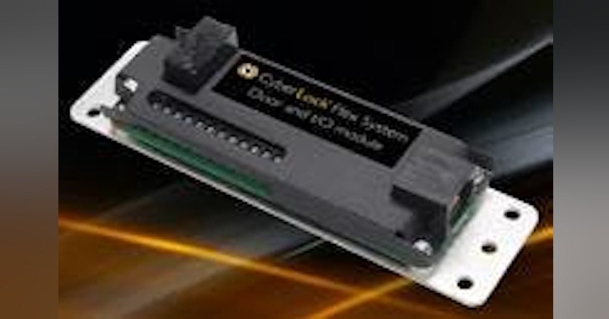 CyberLock Flex System™ Door and I/O™ Module | New Equipment Digest