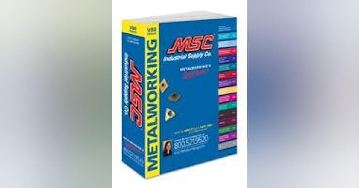 Metalworking Catalog Features Thousands of New Products New Equipment