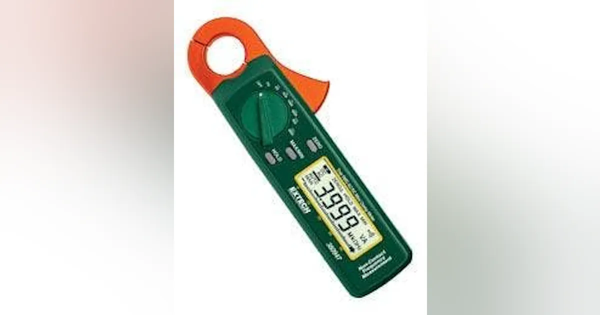 400A True RMS AC/DC Mini Clamp Meter | New Equipment Digest