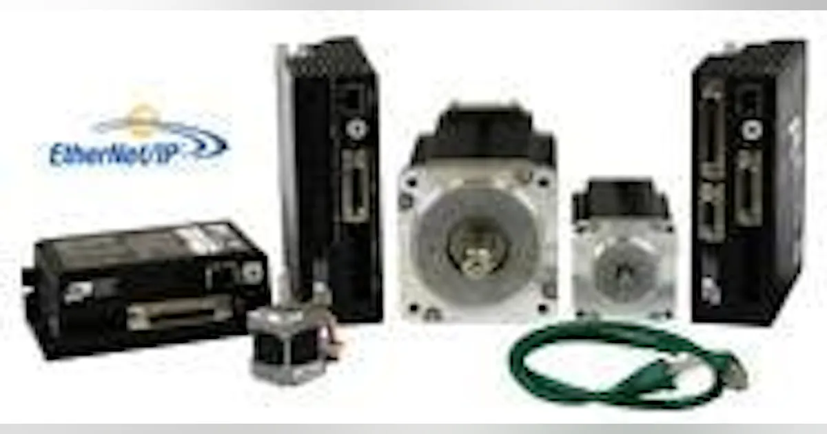 EtherNet/IP Compatible Step Motor Drives | New Equipment Digest