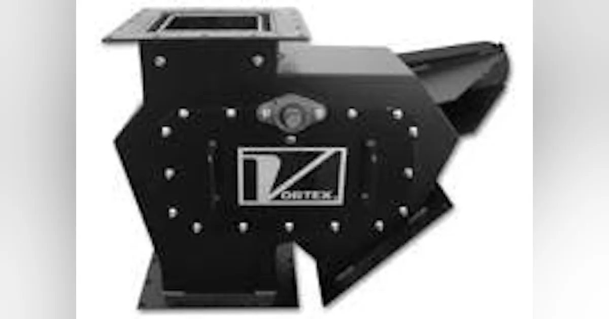 Aggregate Flow Splitter Straight Line Aggregate Diverters | New Equipment Digest