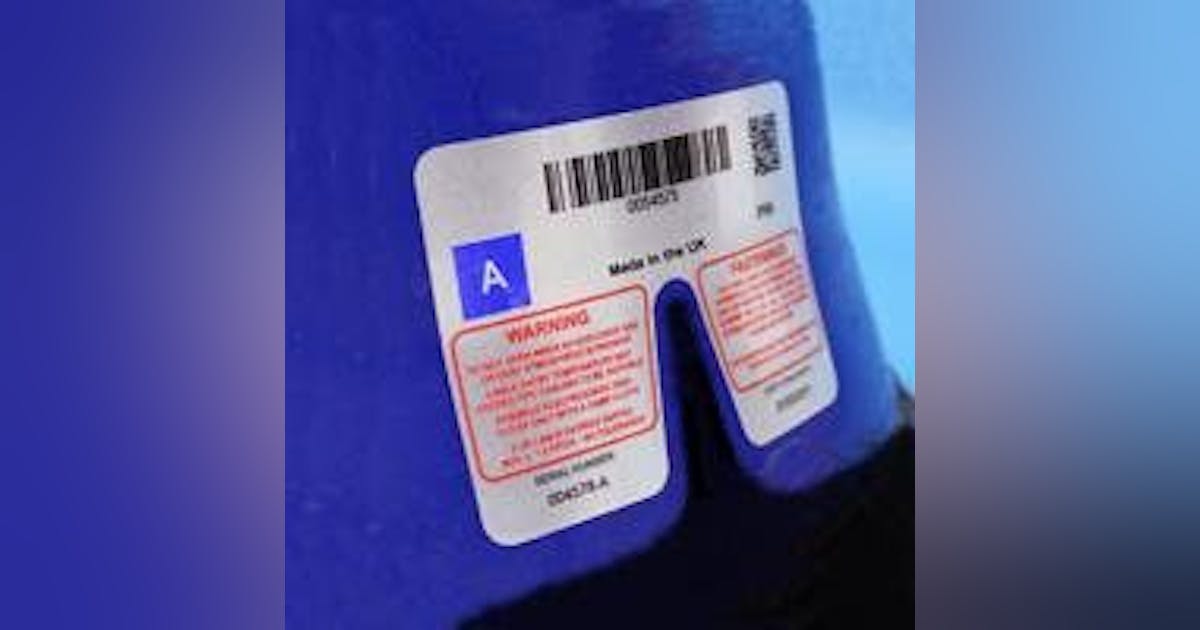 Waterproof Computer Printable Rating Plate Labels | New Equipment Digest