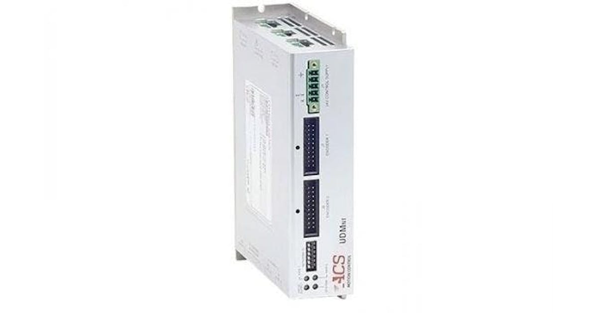 UDMnt Universal Single & Dual-Axis Drive Modules for EtherCAT Networks ...