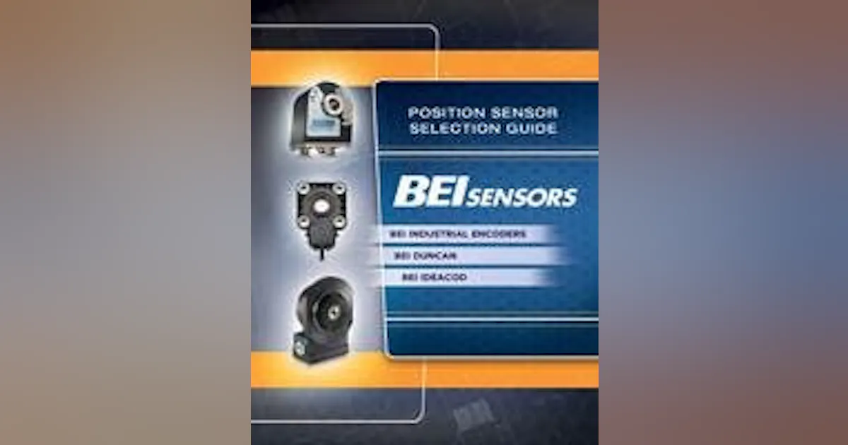 Position Sensor Selection Guide | New Equipment Digest