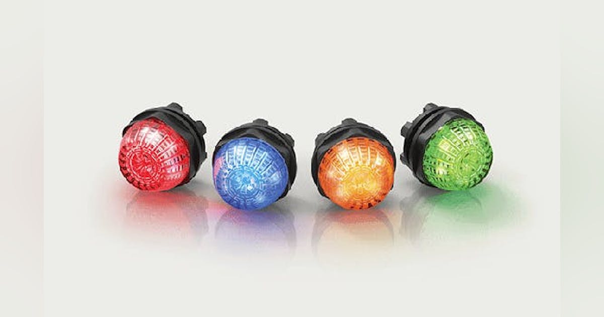 Robust LED Indicator Has All-Around Visibility | New Equipment Digest