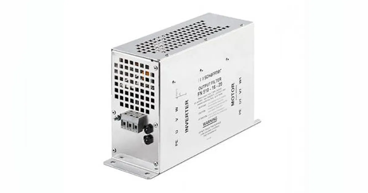 DV/DT Filter Prevents Premature Motor Damage | New Equipment Digest