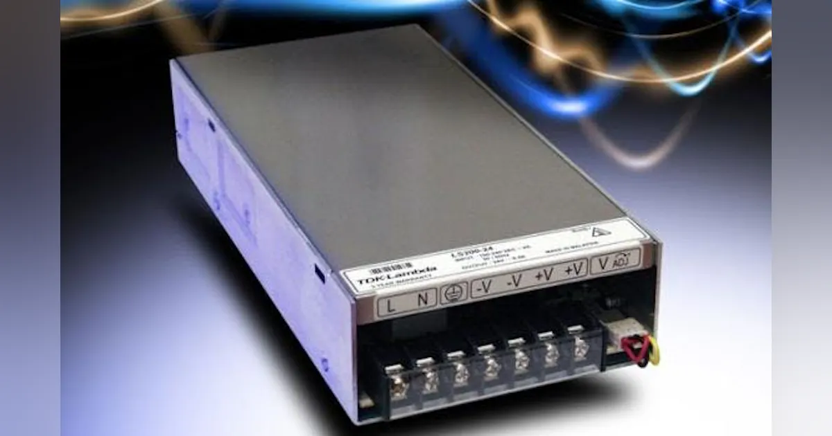 LS200 Series of Convection-Cooled Power Supplies | New Equipment Digest