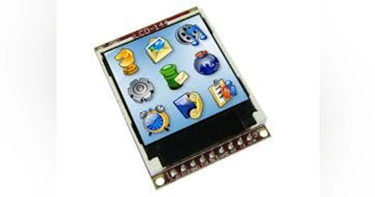 Intelligent 1.44 inch LCD Display Modules | New Equipment Digest