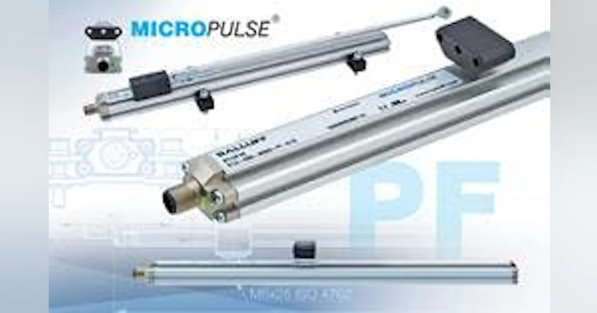 Micropulse Perfect Fit linear position transducer | New Equipment Digest