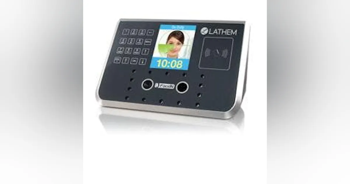 Model FR700, the first terminal in its new line of FaceIN Face ...