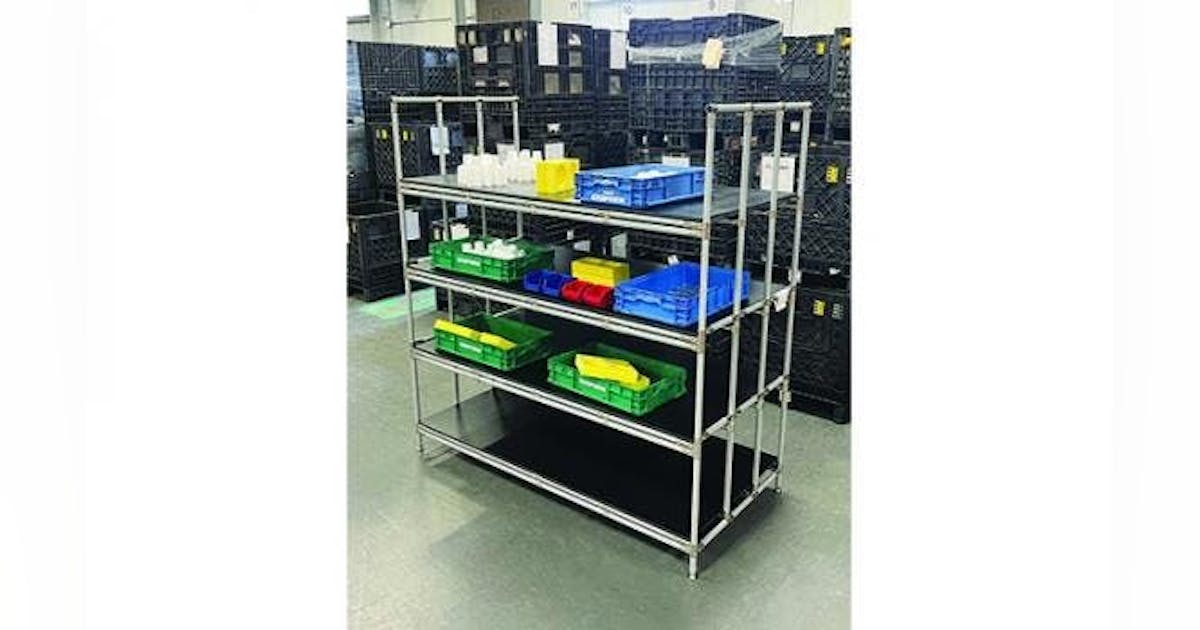 Creform Introduces the Storage Rack | New Equipment Digest