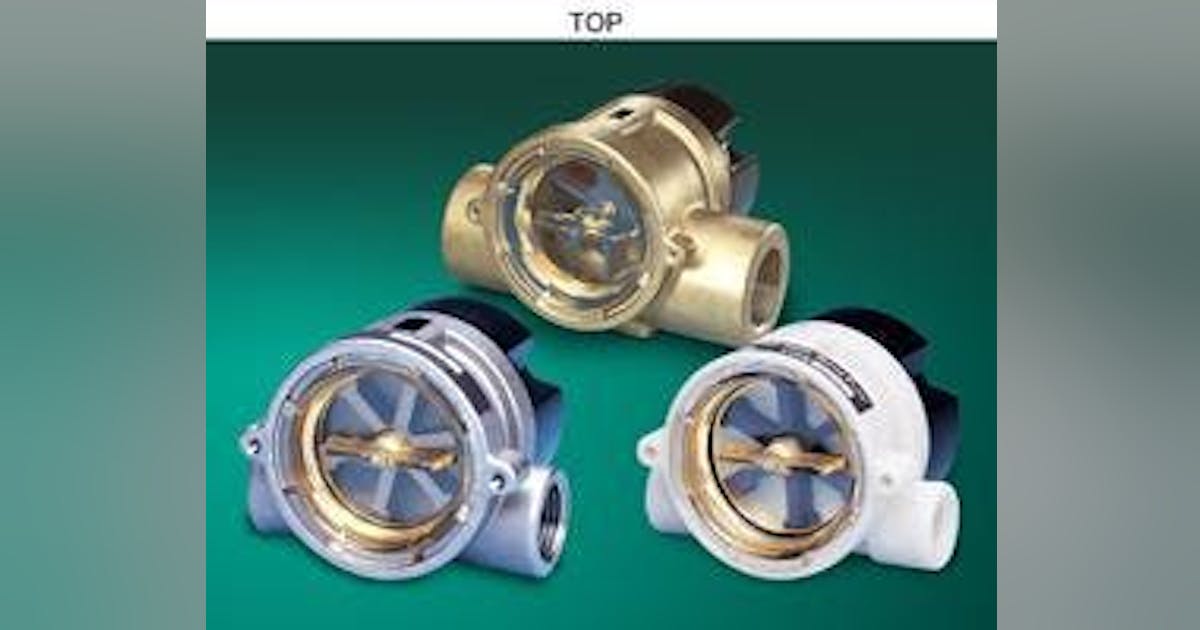 RotorFlow® Sensors Combine Continuous Fluid Flow Sensing with Visual ...