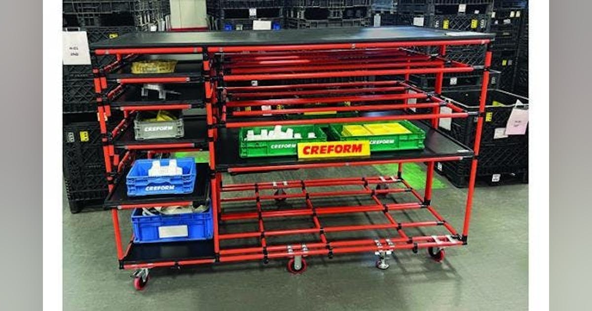 Creform Corporation Introduces Kitting Cart | New Equipment Digest