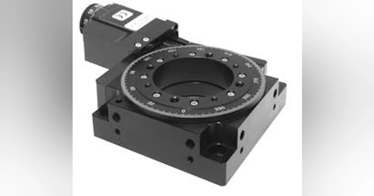 Rotary Table features Compact Package and Accurate Positioning | New ...