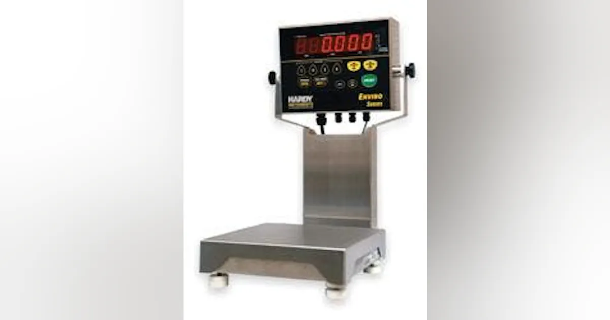 Dighest Scale Enviro™ Line of Sanitary Checkweigher Scales | New Equipment Digest