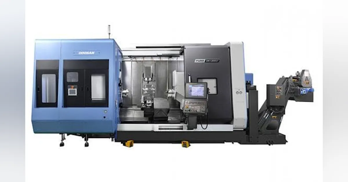 Turning Center Adds Lower Turret for Versatility | New Equipment Digest