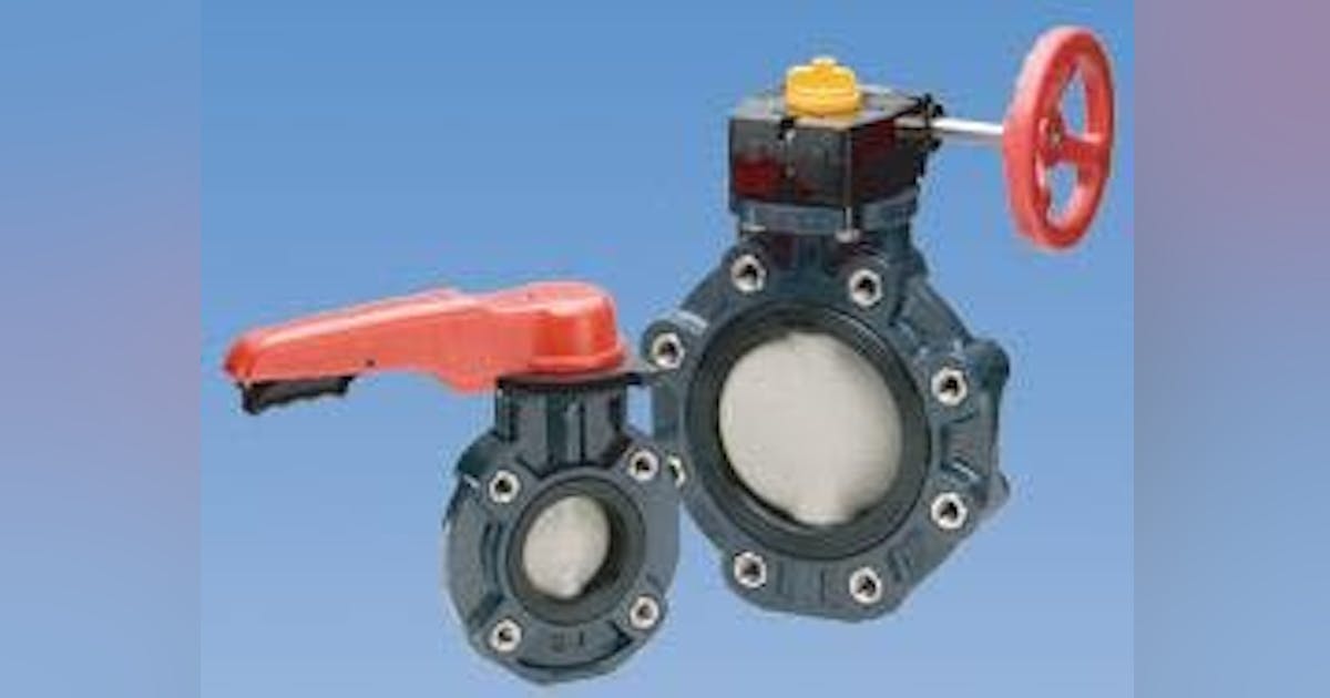 Short Pattern Butterfly Valve Make Converting from Metal to Plastic a ...