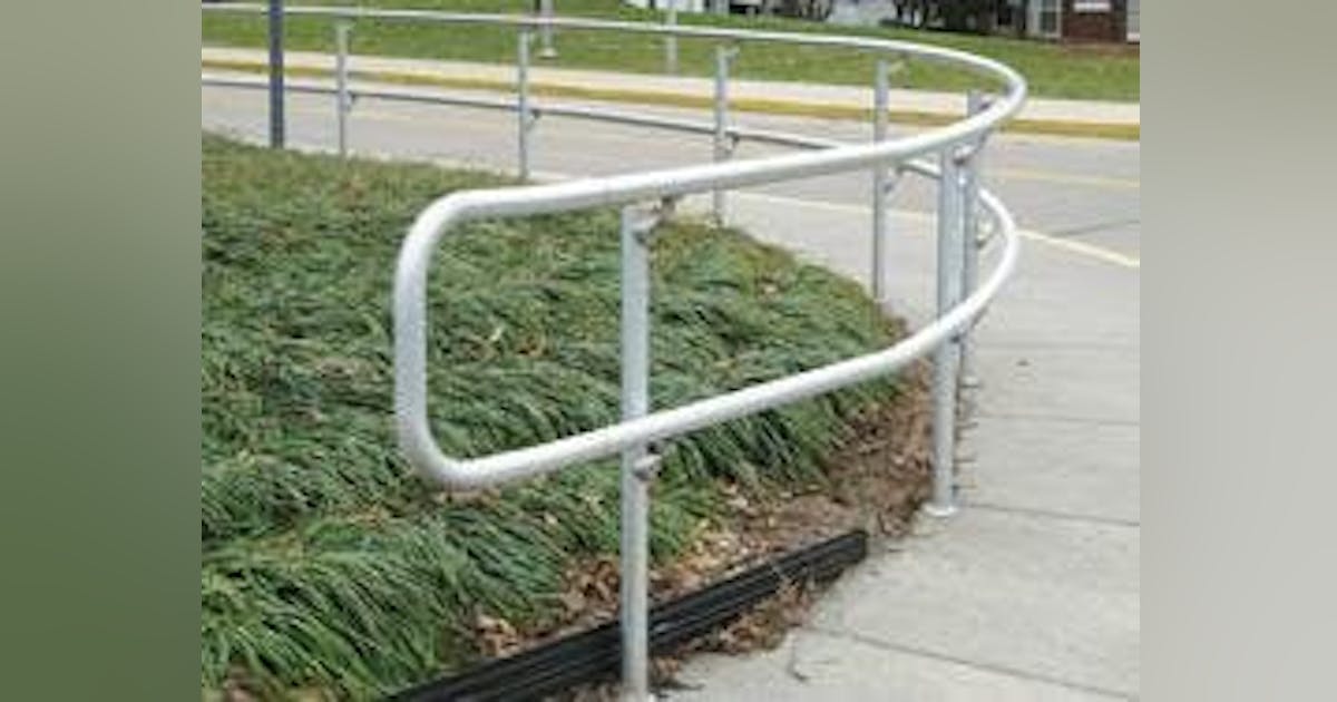 ADA Railing Kits Require No Welding | New Equipment Digest