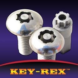 LOCK & KEY FASTENER | New Equipment Digest