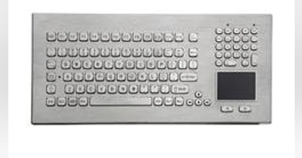 Basic Keyboard Ss DT-102-SS Keyboard Built with the Strength of Stainless Steel | New ...