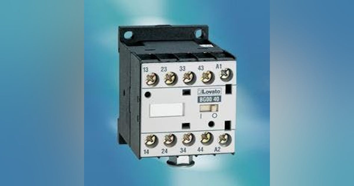 IEC Control Relays | New Equipment Digest