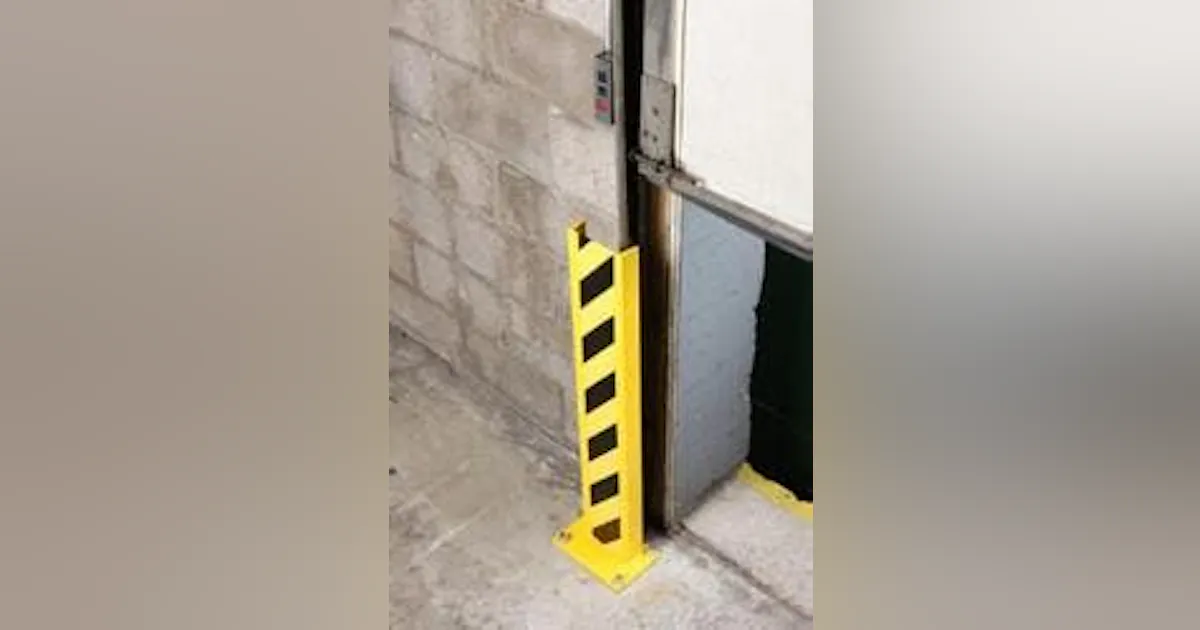 Gate Track Protector Trackgard Overhead Door Track Protectors for Loading Docks | New ...