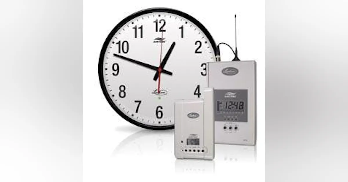 Solar Powered Wall Clock | New Equipment Digest