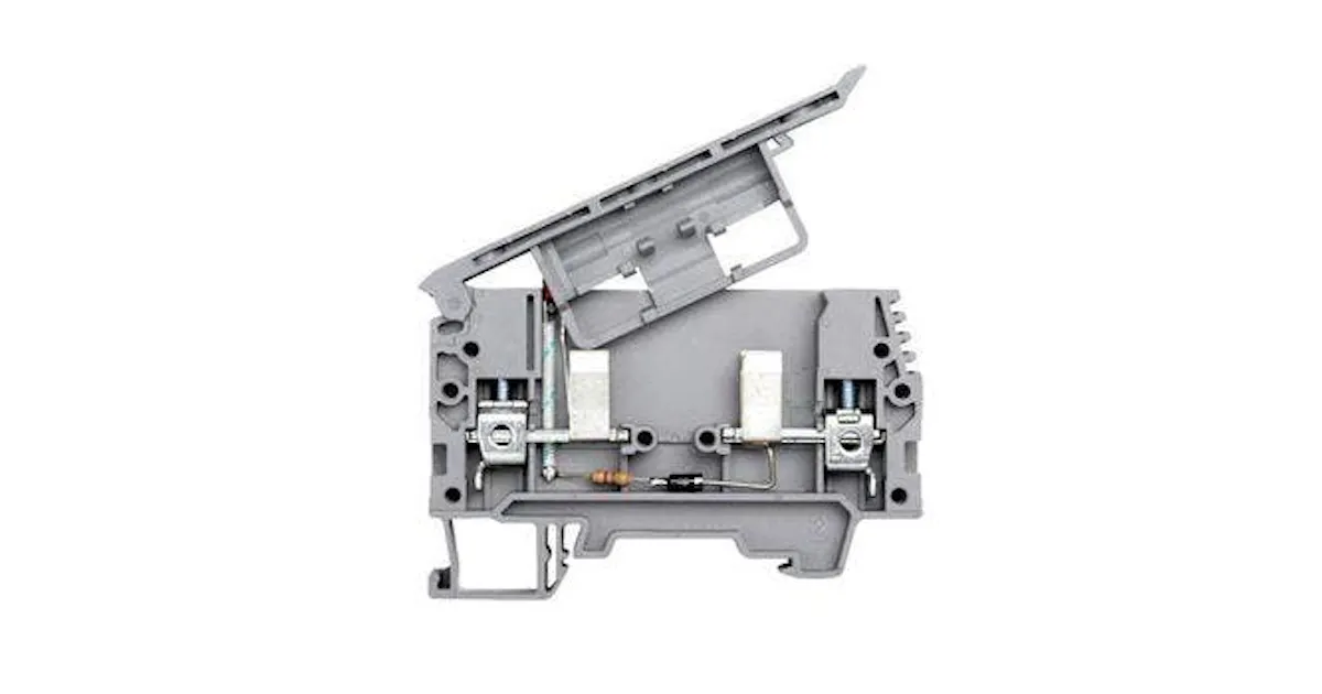 Disconnect and Fuse Screw Connection Terminal Blocks | New Equipment Digest