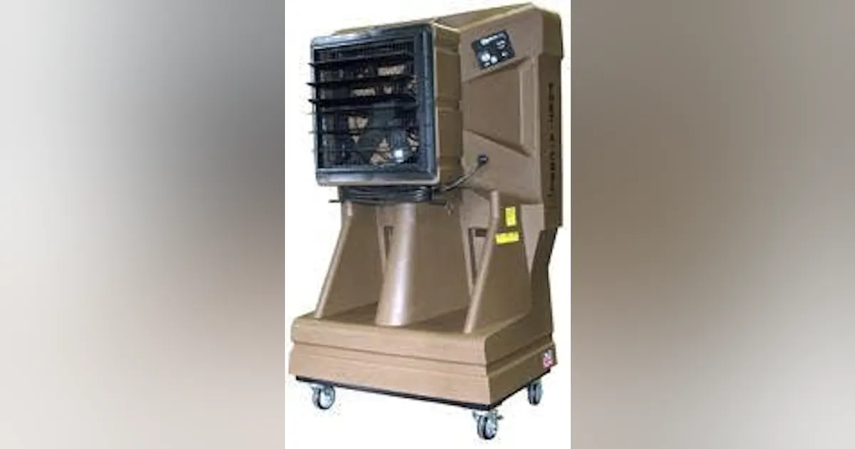 JETSTREAM™ 1600 portable evaporative cooling unit | New Equipment Digest