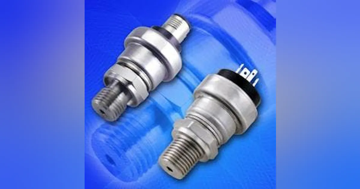 Sealed Industrial Pressure Sensors | New Equipment Digest
