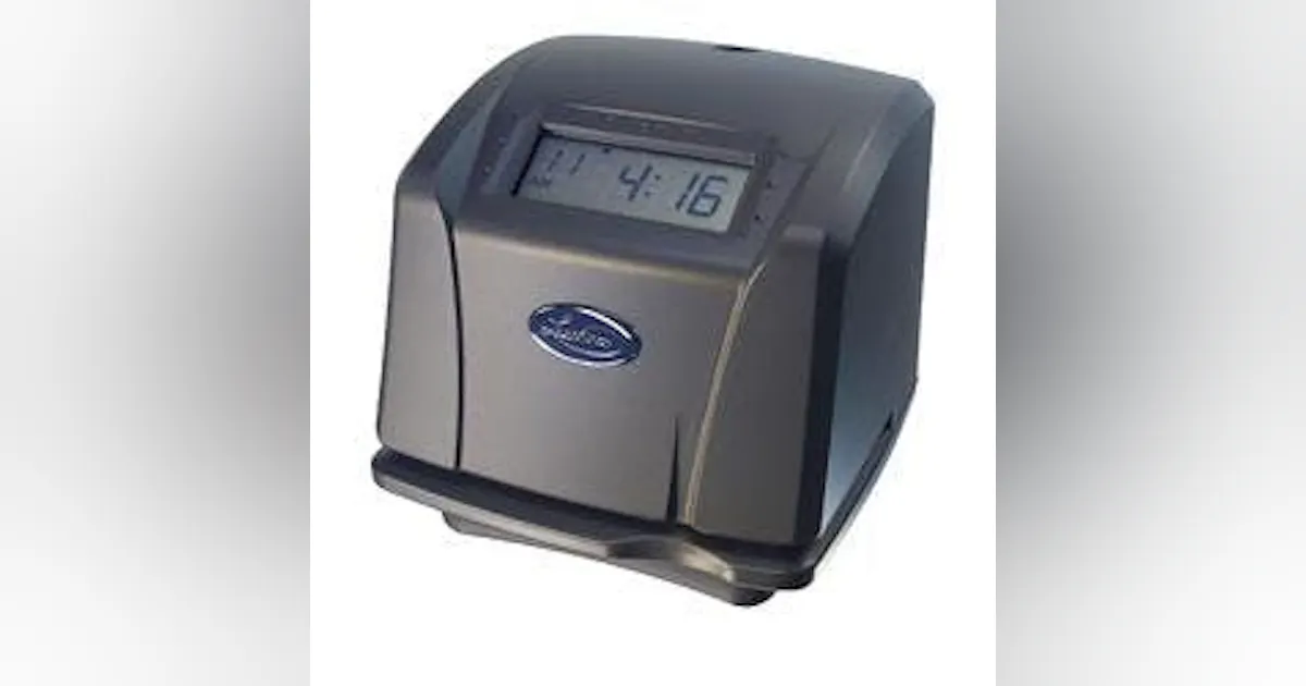 Time Recording Box Multi-Function Time Recorder | New Equipment Digest