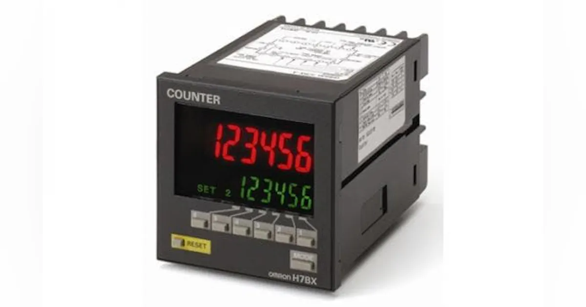 Multi-Function Counter H7BX Offers 6 Operating Modes | New Equipment Digest