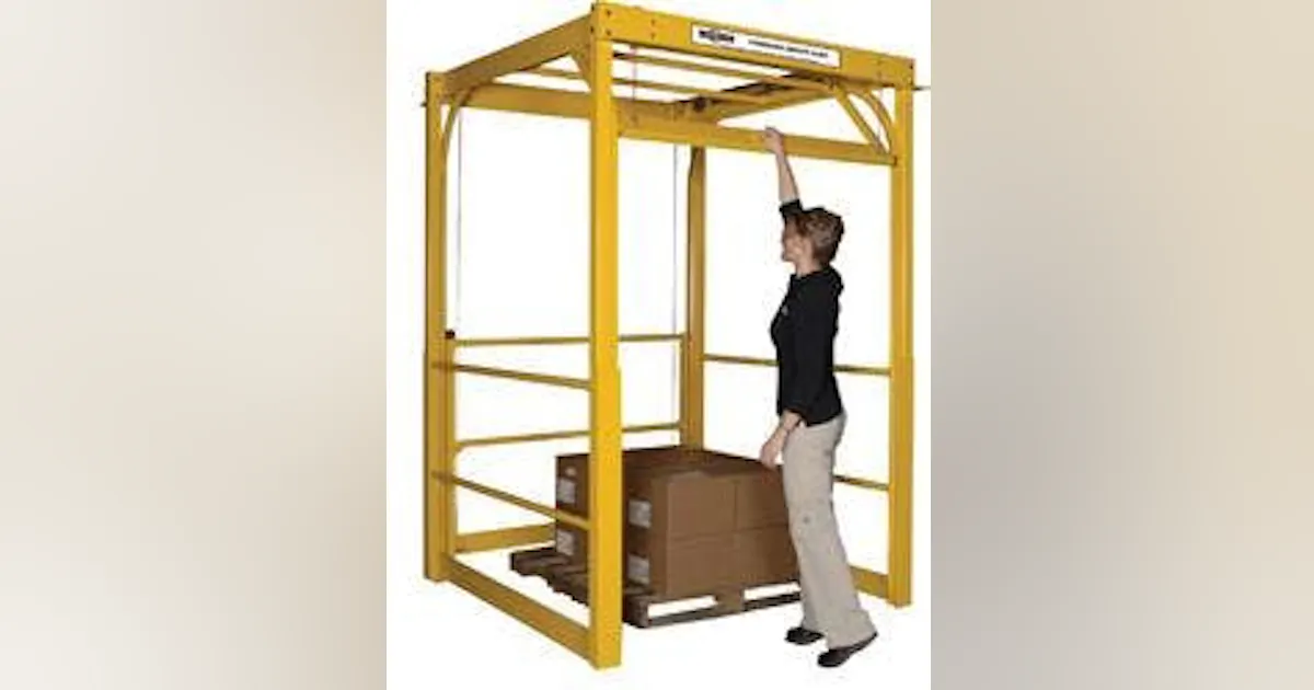 Overhead Safety Gate for Mezzanines and Elevated Platforms | New ...