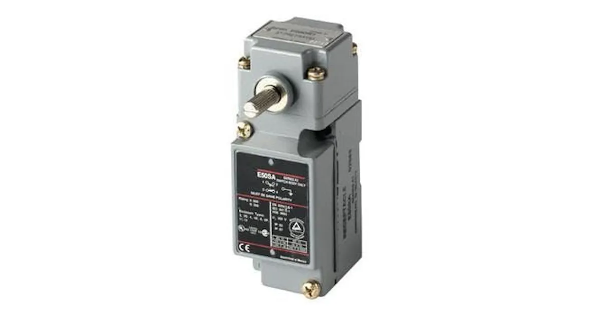 Limit Switch Plug Modular Plug-In Limit Switches | New Equipment Digest