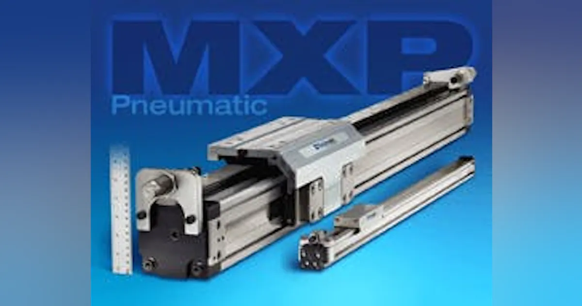 Tolomatic's MXP Pneumatic Rodless Product Family Expanded to Include 18 ...