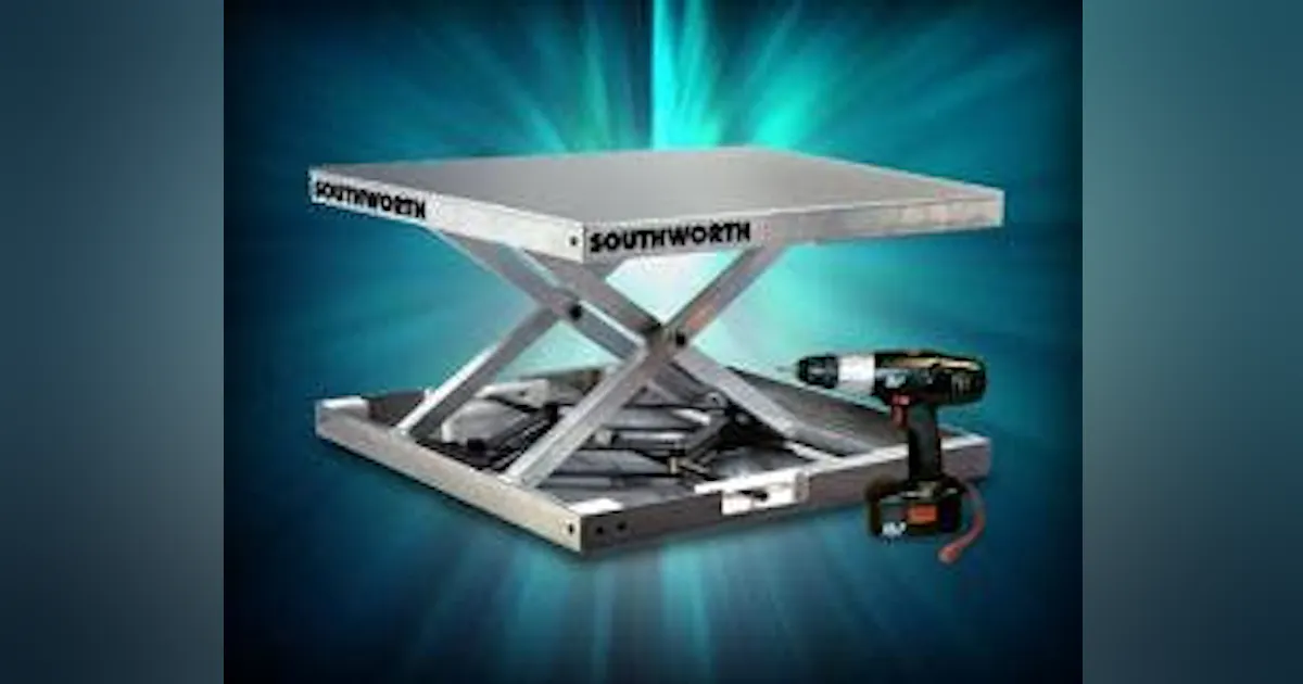 PORTABLE LIFTING PLATFORM HAS MANY USES | New Equipment Digest
